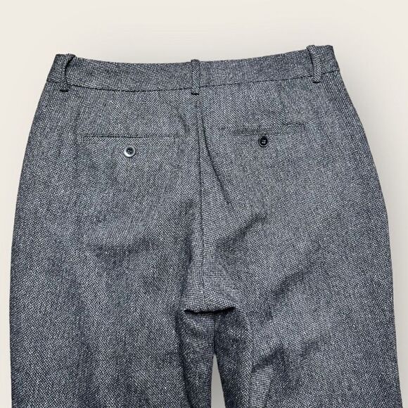 Eddie Bauer Pants Women’s 8 Blakely Fit Wool Silk Blend Gray Dress Trousers - Picture 4 of 9